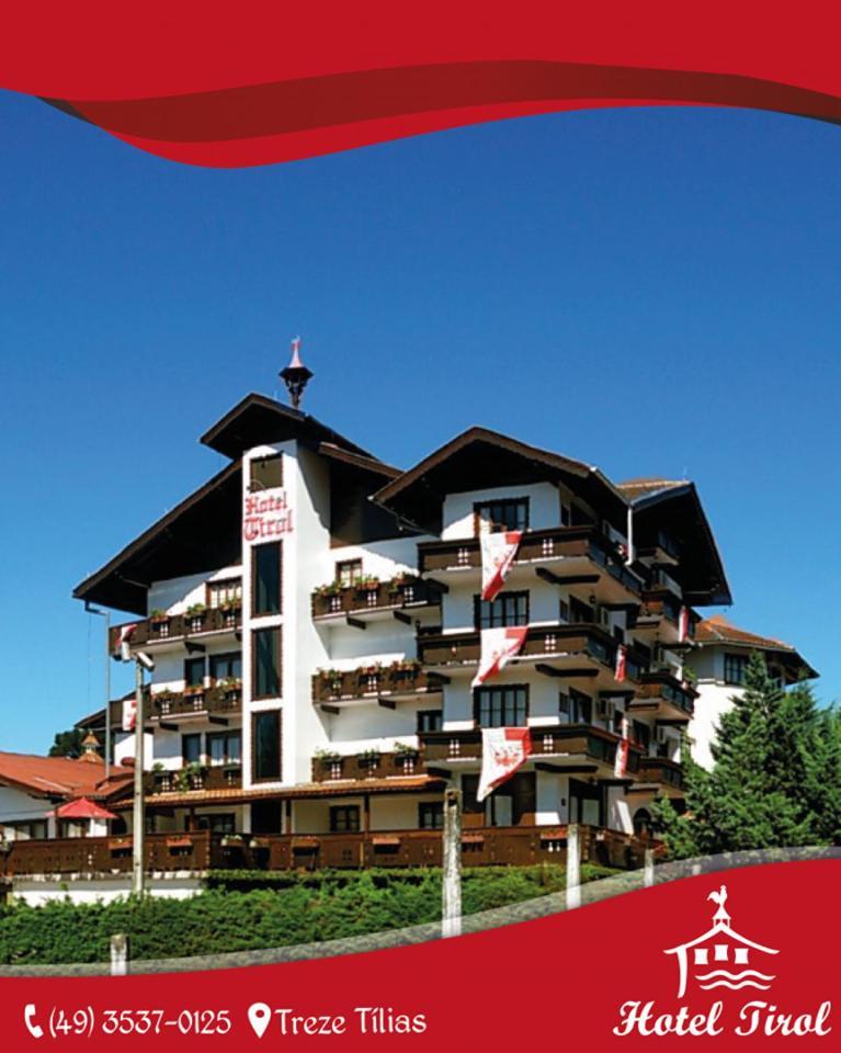 Treze Tílias Hotel Tirol מראה חיצוני תמונה